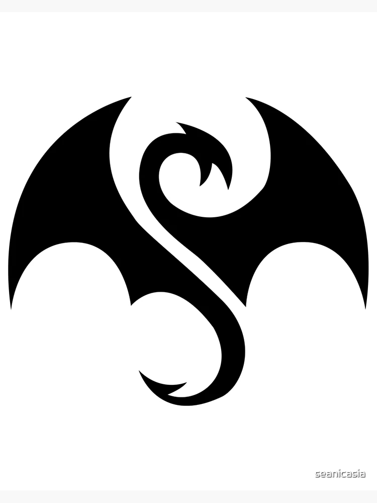 Mighty Black Dragon Clan Badge - Roblox