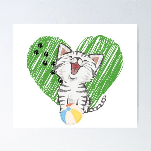 Item preview, Cute cat designed and sold by ALS-KB.