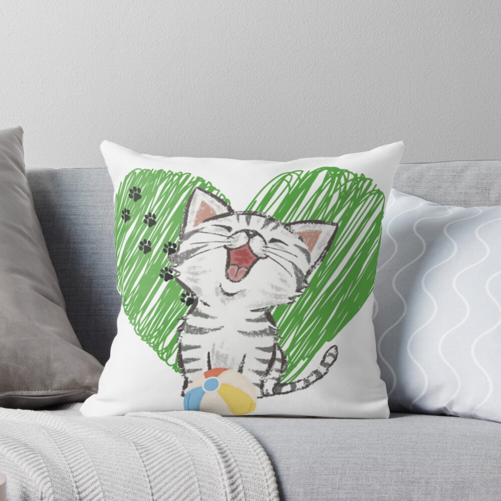 Item preview, Throw Pillow designed and sold by ALS-KB.