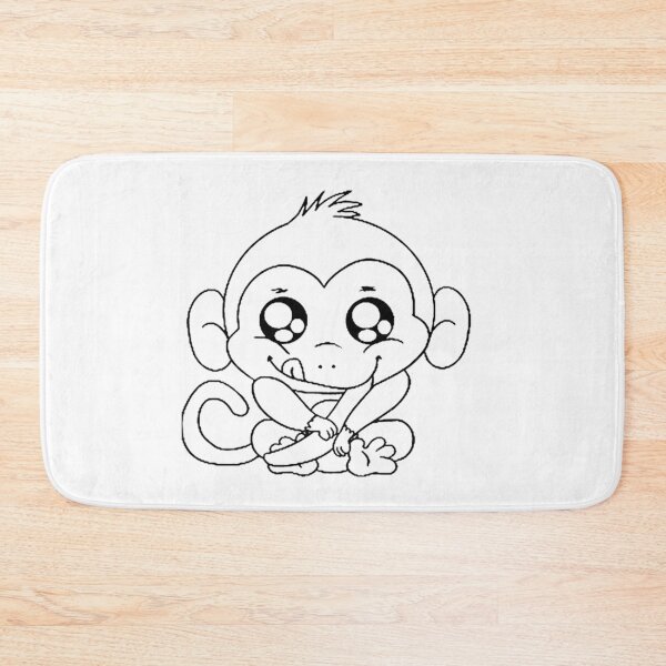 Item preview, cute monkey designed and sold by Akondi Serge.