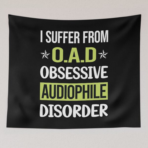 Item preview, Obsessive Love Audiophile designed and sold by GobblesBeverley.