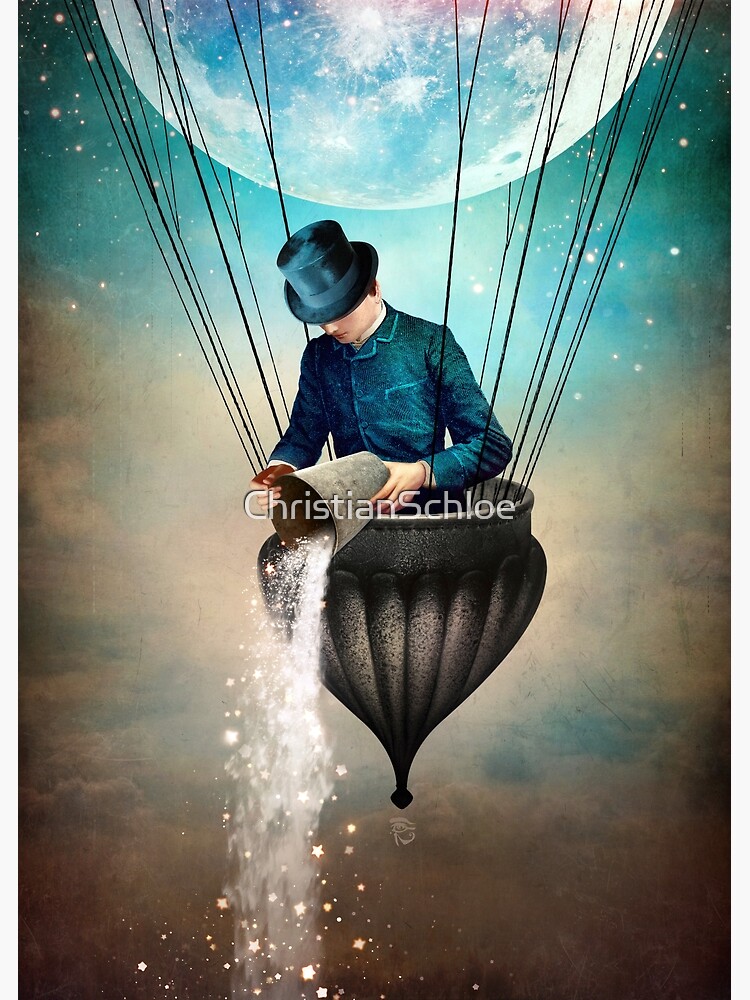 High in the sky Poster by ChristianSchloe