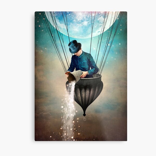 High in the sky Metal Print
