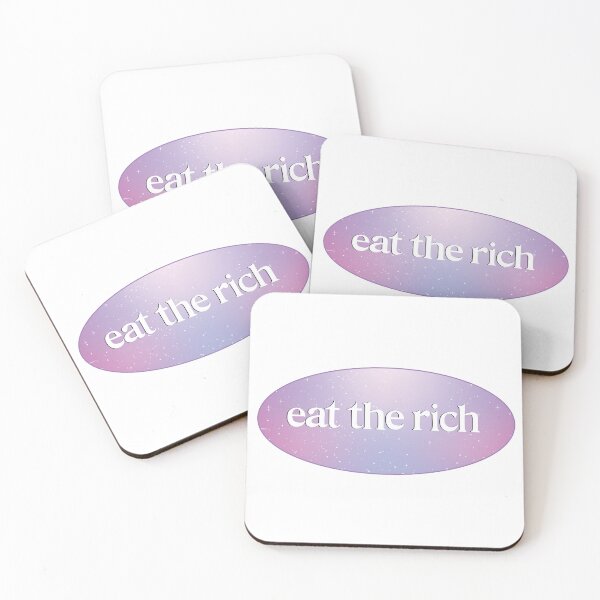 Item preview, Eat The Rich Bumper Sticker designed and sold by the-tala.