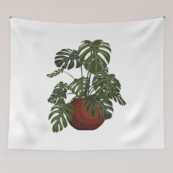 Item preview, Minimalistic Monstera Plant Design for Plant Lovers Plant Mom Plant Dad Indoor plants  designed and sold by Talia  Jones.