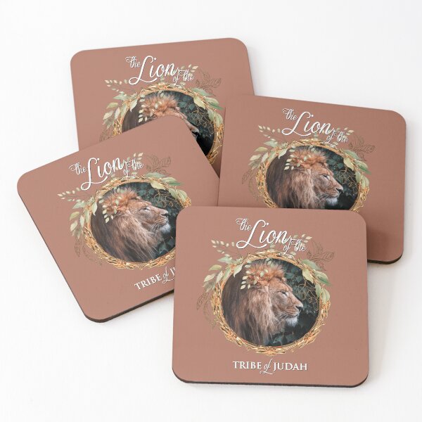Item preview, Lion of Judah wreath on terracotta  designed and sold by AbideApparel.