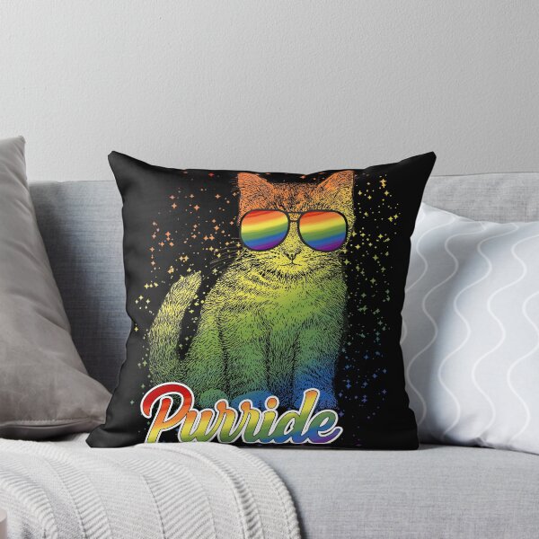Item preview, Puride Pride Rainbow Cat. LGBT Cat. Pride Cat. designed and sold by MamaNeeaDesigns.