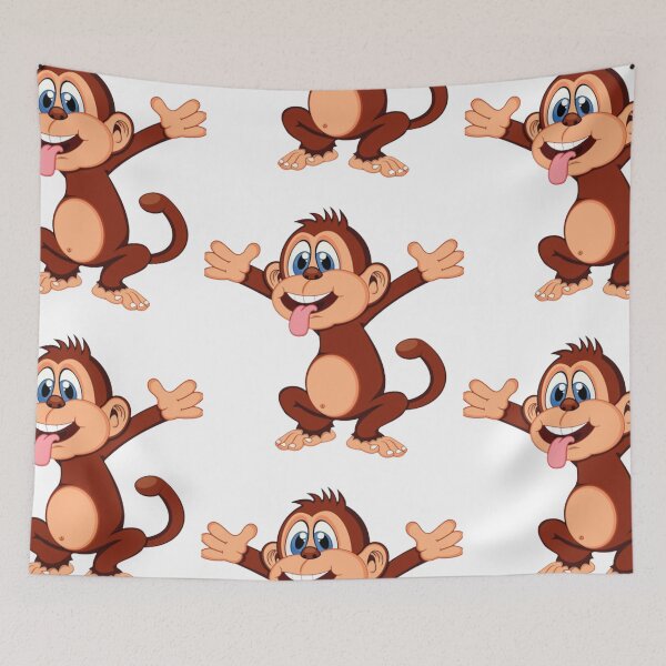 Aperçu de l'œuvre singe drôle créée et vendue par Akondi Serge.
