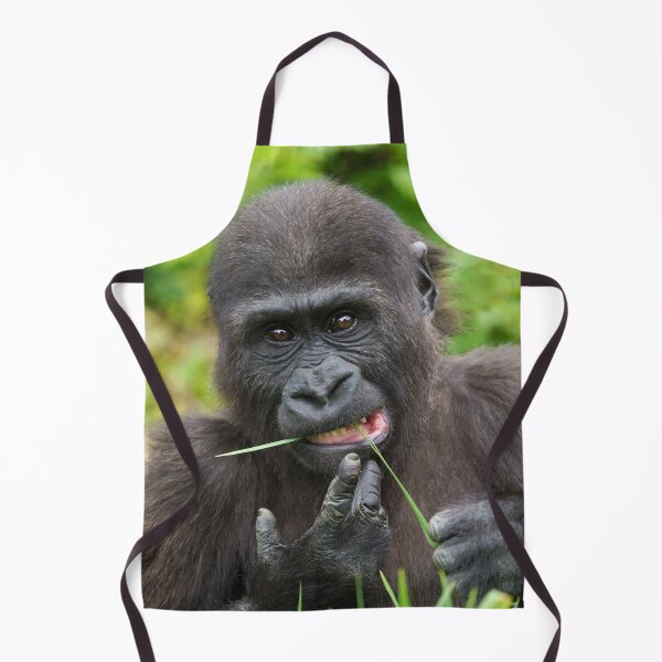 Item preview, Baby Gorilla Cuteness designed and sold by rawshutterbug.