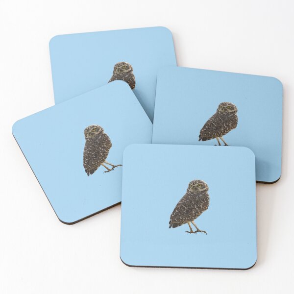 Item preview,  A Burrowing Owl (Shoco) Color Design Painting Print designed and sold by designsasstultd.
