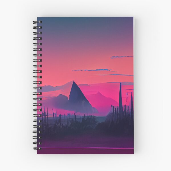 Item preview, Synthwave Landscapes 6 designed and sold by Creative Shed Designs.