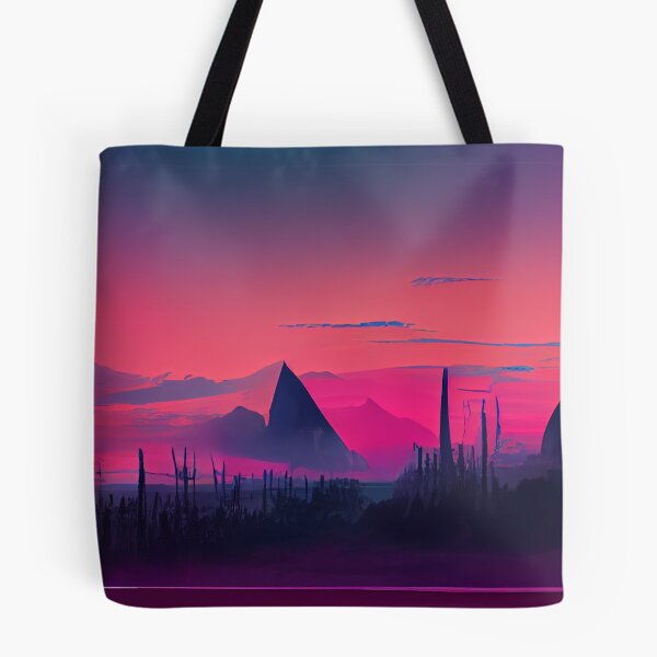 Artikelvorschau, Synthwave-Landschaften 6 entworfen und verkauft von Creative Shed Designs.