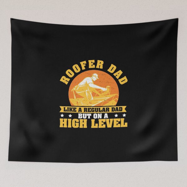 Item preview, Roofer Dad Funny Roofing Construction For A Roof Mechanic designed and sold by StrongShirts.