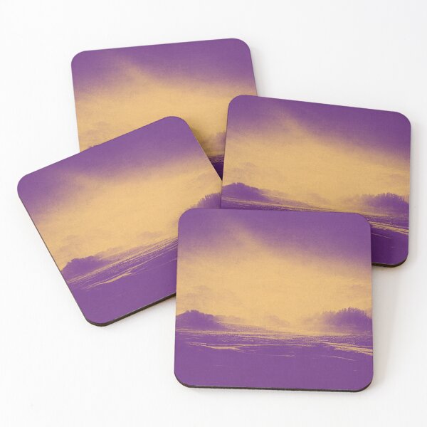 Item preview, Purple Dream Escape Modern Landscape designed and sold by knightsydesign.