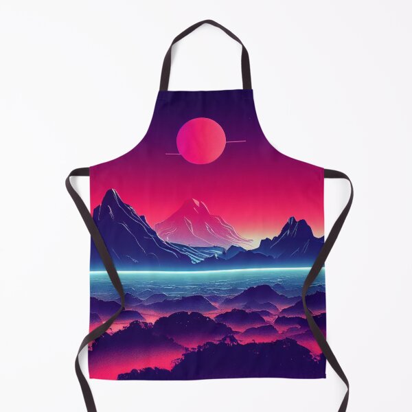 Item preview, Synthwave Landscapes 9 designed and sold by Creative Shed Designs.