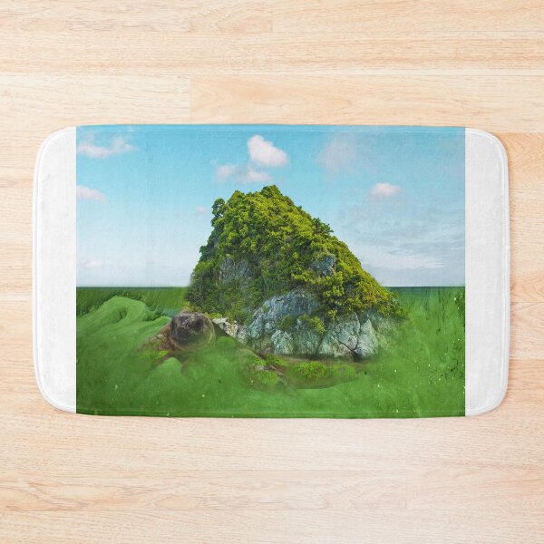 Item preview, Design with the turtle, nature, algae and sea beach- Tshirt design designed and sold by Billium Halder.