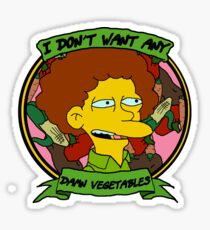 Damn Vegetables Sticker