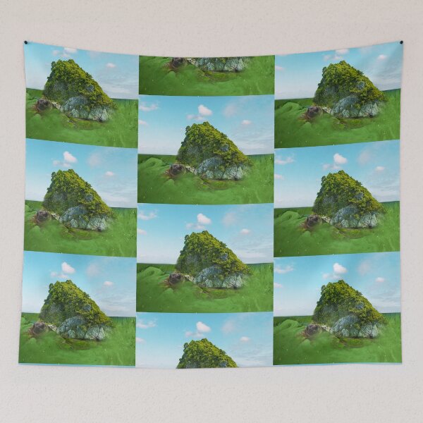Item preview, Design with the turtle, nature, algae and sea beach- Tshirt design designed and sold by Billium Halder.