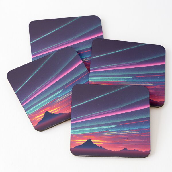 Item preview, Synthwave Landscapes 10 designed and sold by Creative Shed Designs.
