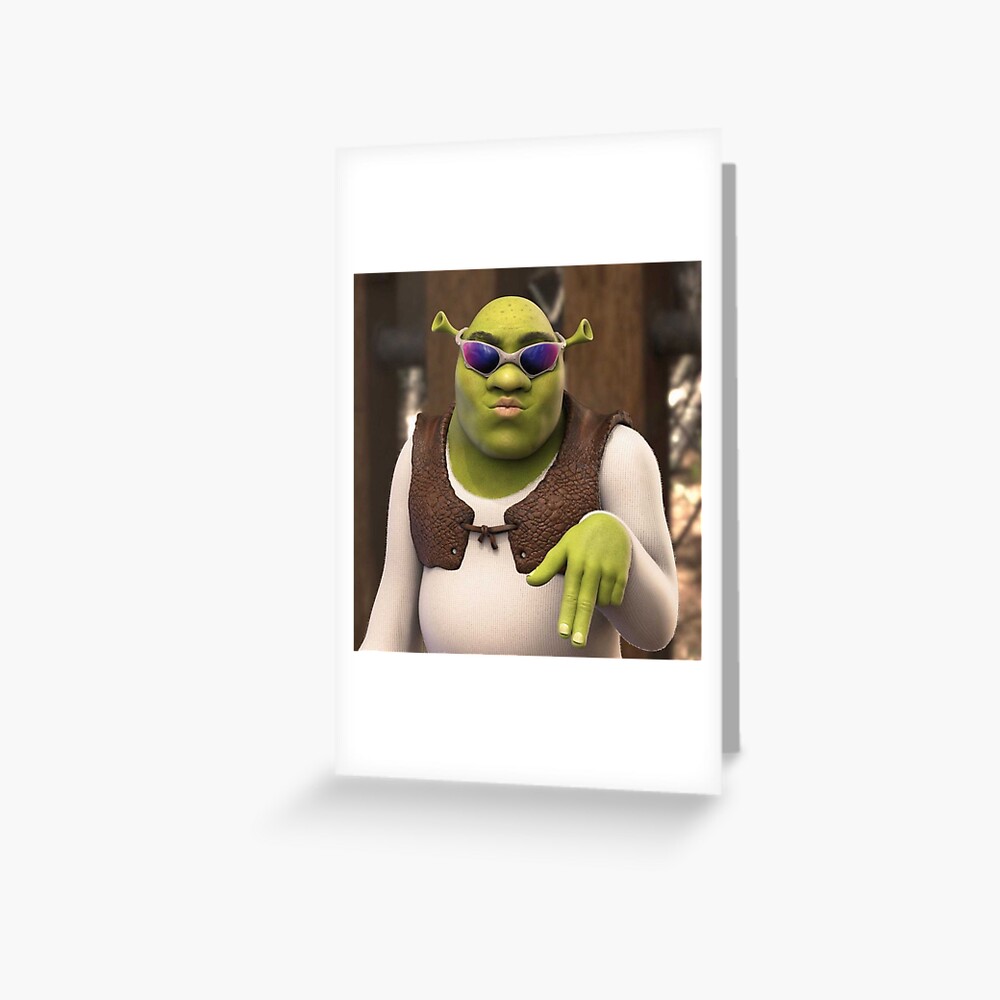 Sassy shrek Art Print