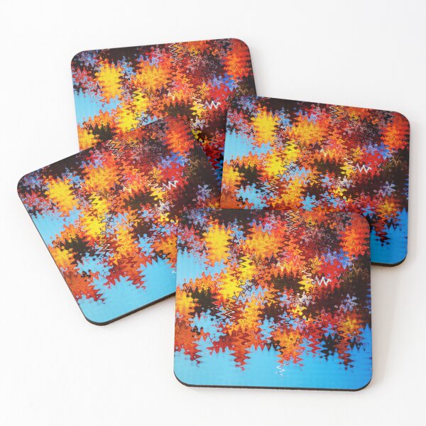 Item preview, Abstract Autumn Leaves and Autumnal Hues - Colors of Autumn 6 of 12 designed and sold by Beachy.