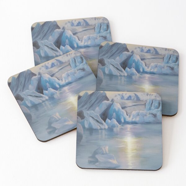 Item preview, Mountains Arctic painting, Painting, Art gifts for mom  designed and sold by THASSON.