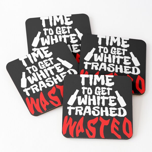 Item preview, Time To Get white trash designed and sold by biancaslowerty.