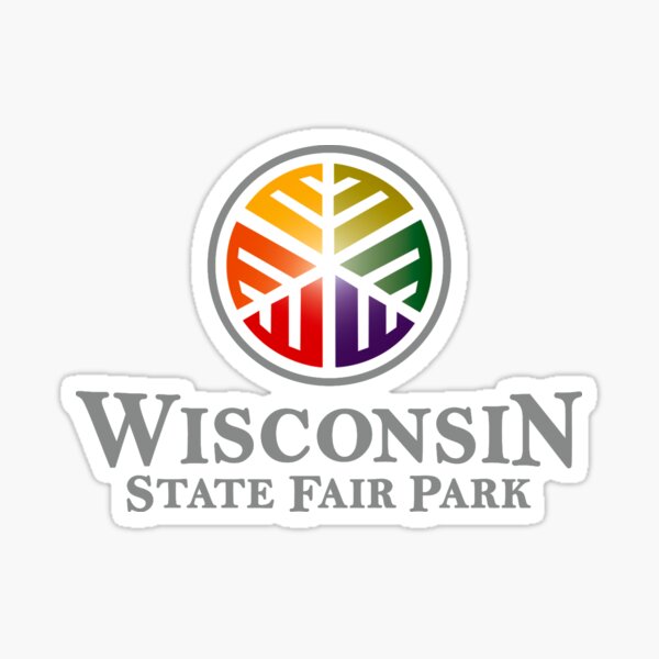 "Wisconsin State Fair Park Logo" Sticker for Sale by Publique Redbubble