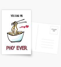 You and Me Pho' Ever Postcards