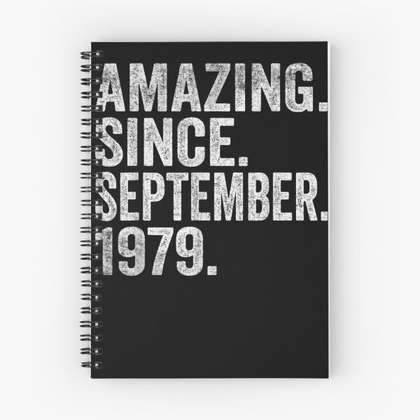 Item preview, 43 Year Old 43rd Birthday Funny Amazing Since September 1979  designed and sold by sarahbennetth.