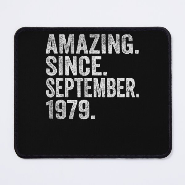 Item preview, 43 Year Old 43rd Birthday Funny Amazing Since September 1979  designed and sold by sarahbennetth.