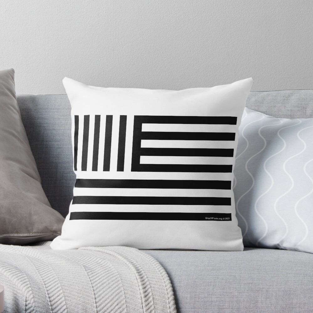 Item preview, Throw Pillow designed and sold by ShipOfFools.