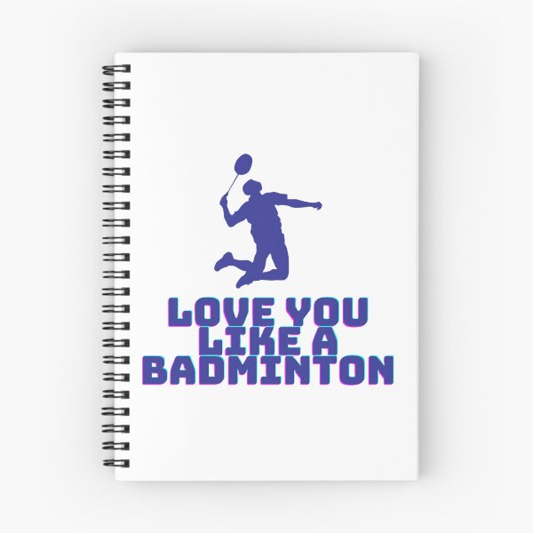 Item preview, te amo como un bádminton designed and sold by MYWMC.