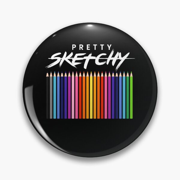 Item preview, Pretty Sketchy Drawing Art Artist designed and sold by MooonTees.