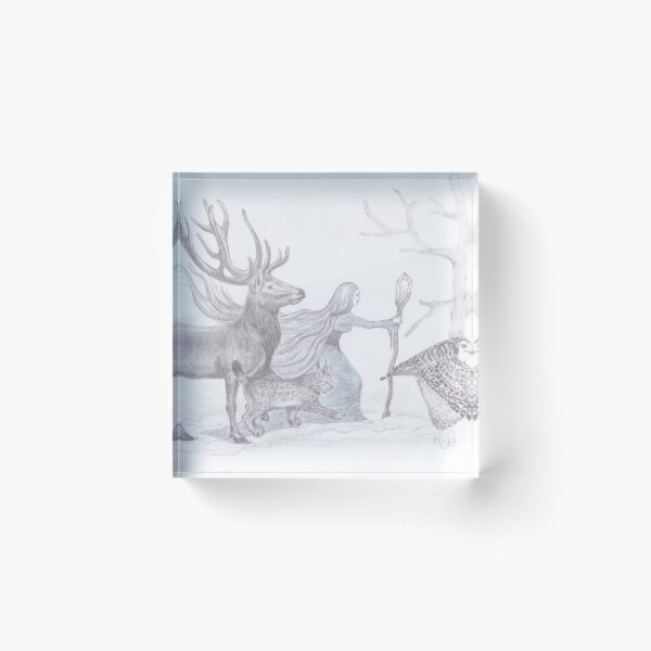 Item preview, Cailleach, Scottish Goddess of Winter designed and sold by PixlPixi.