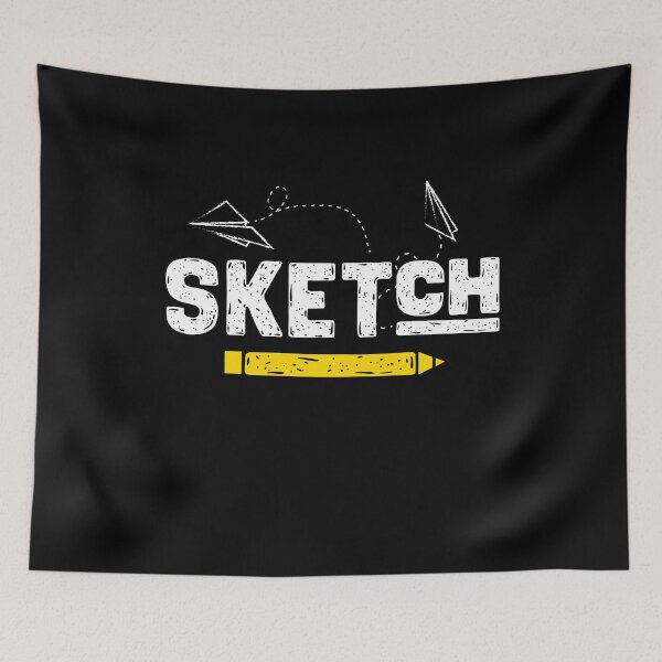 Item preview, Sketch Drawing Art Artist designed and sold by MooonTees.