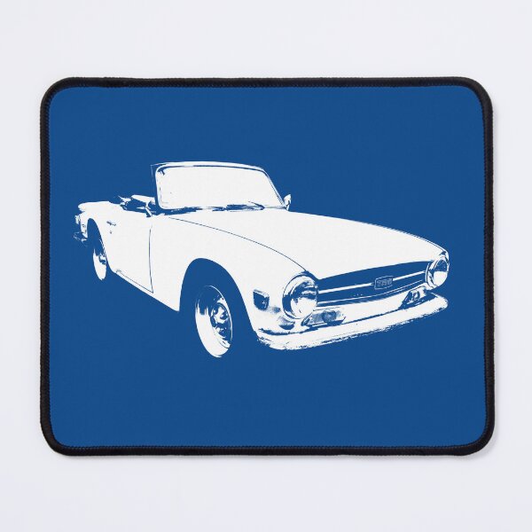 Item preview, Triumph TR6 1970s classic sports car monoblock white designed and sold by soitwouldseem.