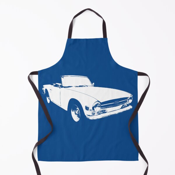 Item preview, Triumph TR6 1970s classic sports car monoblock white designed and sold by soitwouldseem.