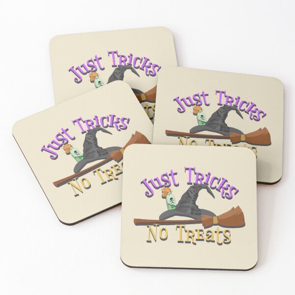 Item preview, Just Tricks No Treats Slogan, Fun Design To Wear On Halloween  designed and sold by TrulyEpoque.