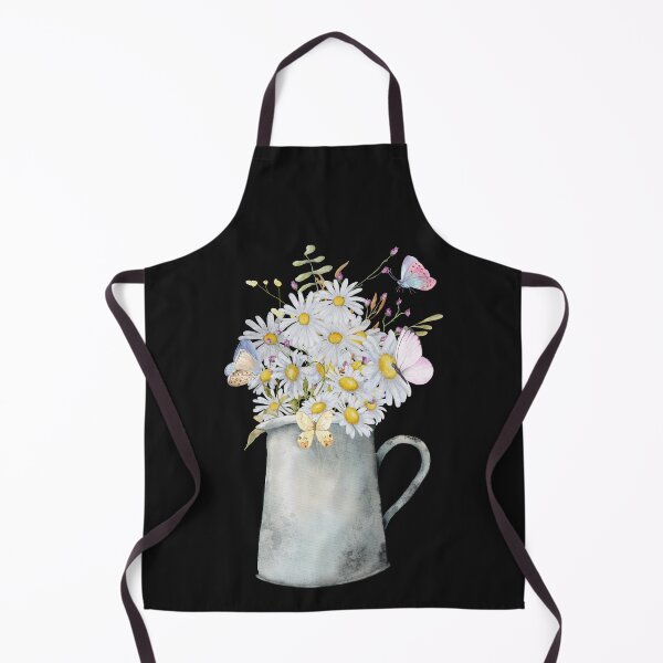 Item preview, Watercolor Bouquet Daisy Flowers And Butterflies designed and sold by virillanissa.