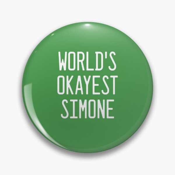 Item preview, World's Okayest Simone designed and sold by TimespunThreads.