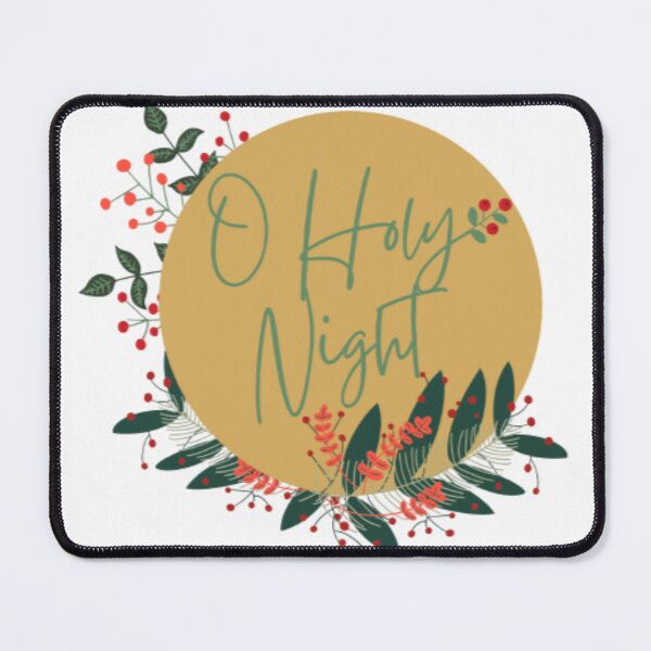 Item preview, O holy night Festive Foliage designed and sold by BloompodDesigns.