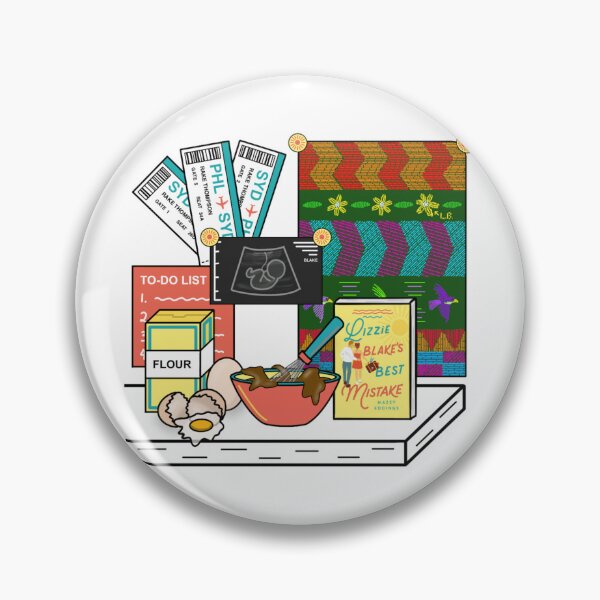 Item preview, Lizzie Blake's Best Mistake - Mazey Eddings designed and sold by bookshelfsketch.