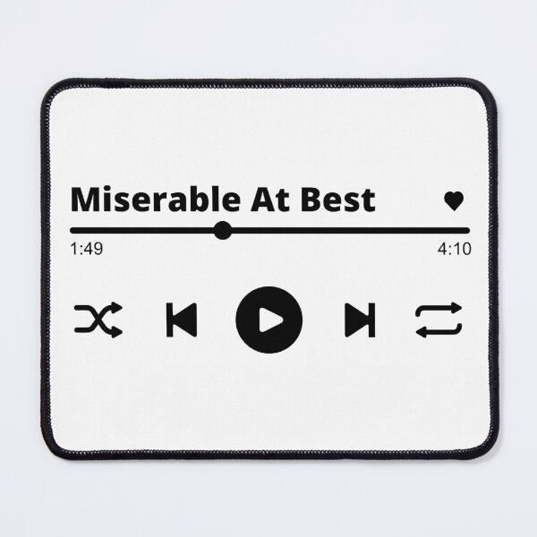 Item preview, Mayday Parade - Miserable At Best designed and sold by qkisakiyoko.