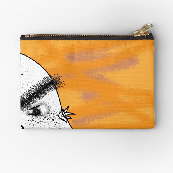Angry Potato Man Zipper Pouch