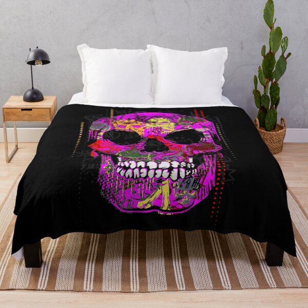 Item preview, Skull skull skull graffiti graphic designed and sold by brunsch-print.