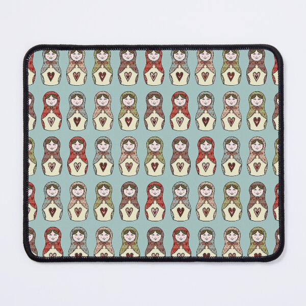 Item preview, Russian Dolls, Matryoshka Pattern 2 designed and sold by Helen McCartney Designs.