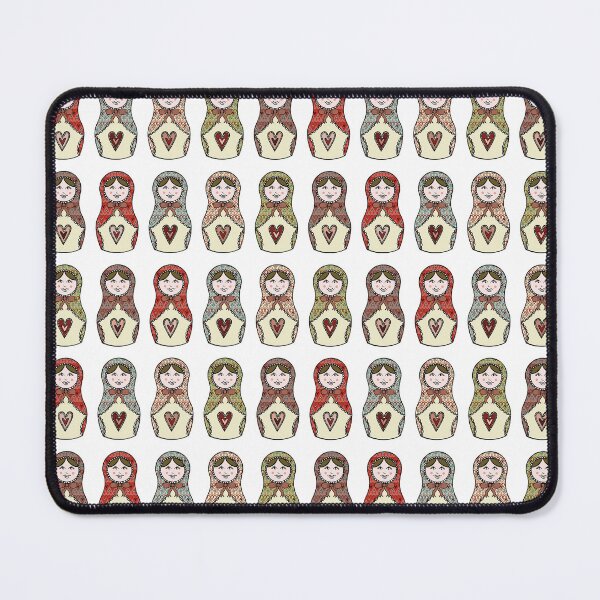 Item preview, Russian Dolls, Matryoshka Pattern 3 designed and sold by Helen McCartney Designs.