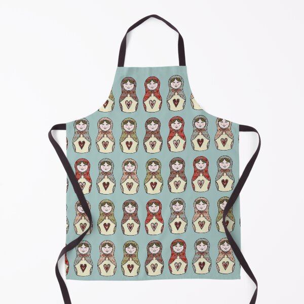 Item preview, Russian Dolls, Matryoshka Pattern 2 designed and sold by Helen McCartney Designs.