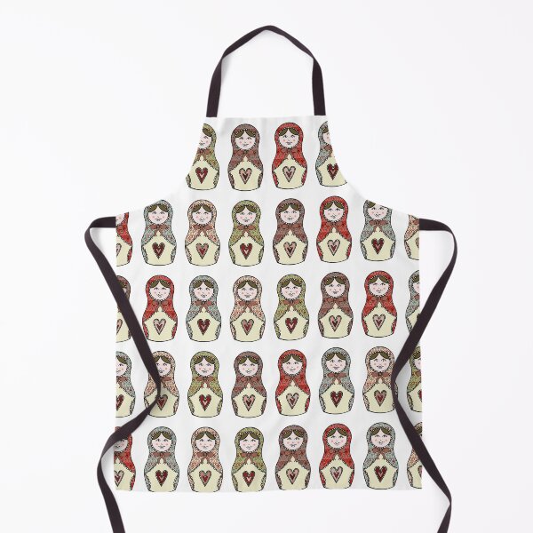 Item preview, Russian Dolls, Matryoshka Pattern 3 designed and sold by Helen McCartney Designs.